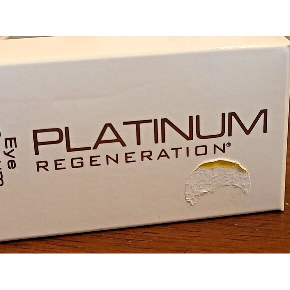 (2) BEAUTICONTROL PLATINUM REGENERATION EYE SERUM .6 FL OZ / 17.5 ML Each *READ* - Picture 3 of 11